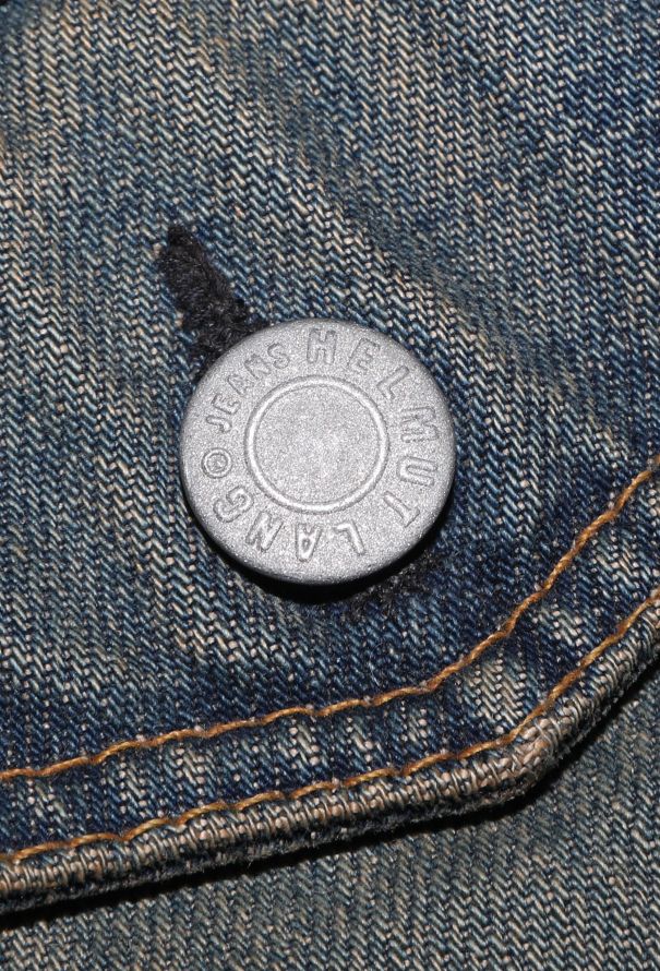 Helmut Lang Late '90s Turn-Up Denim Jacket - 7