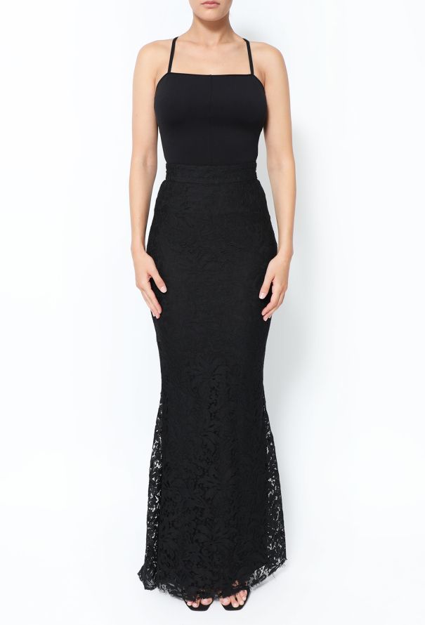 Dolce & Gabbana Classic Lace Maxi Skirt - 2 Dolce & Gabbana Classic Lace Maxi Skirt - 2