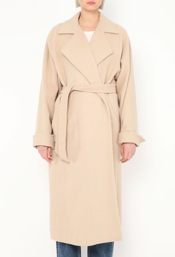 Dior Vintage Belted Twill Coat - 3