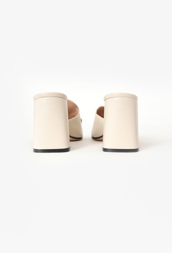 Gucci 2021 Calfskin Horsebit Mules - 4 Gucci 2021 Calfskin Horsebit Mules - 4
