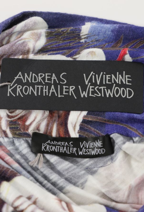 Vivienne Westwood F/W 2021 Andreas Kronthaler Graphic Dress - 5