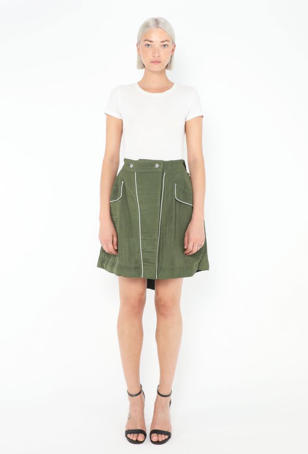 Sacai S/S 2015 Deconstructed Military Skirt - 1