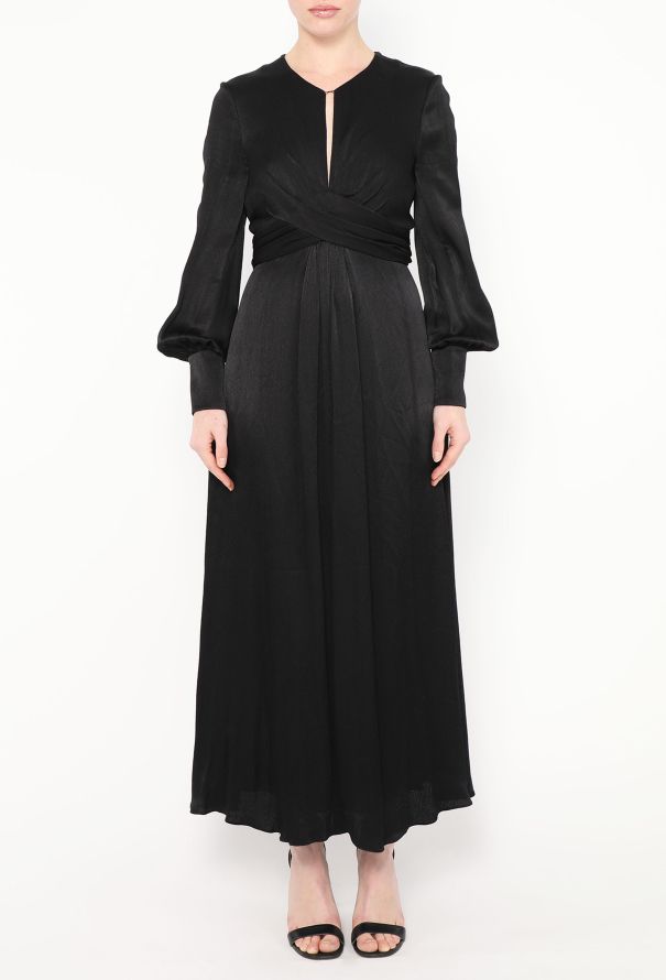 Saint Laurent 2017 Draped Keyhole Dress - 2