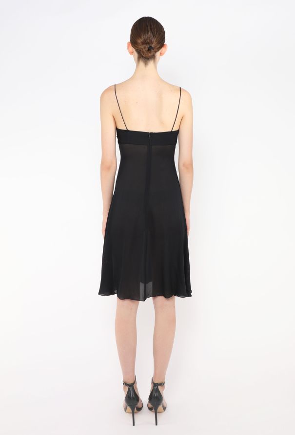 Dolce & Gabbana F/W 2002 Silk Lace-Trim Slip - 5