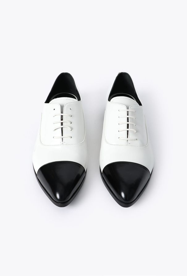Prada Bicolor Derby Loafers - 2