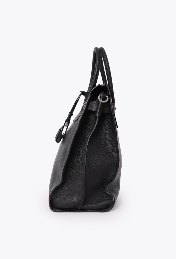 Saint Laurent Black Tote Sac de Jour - 6