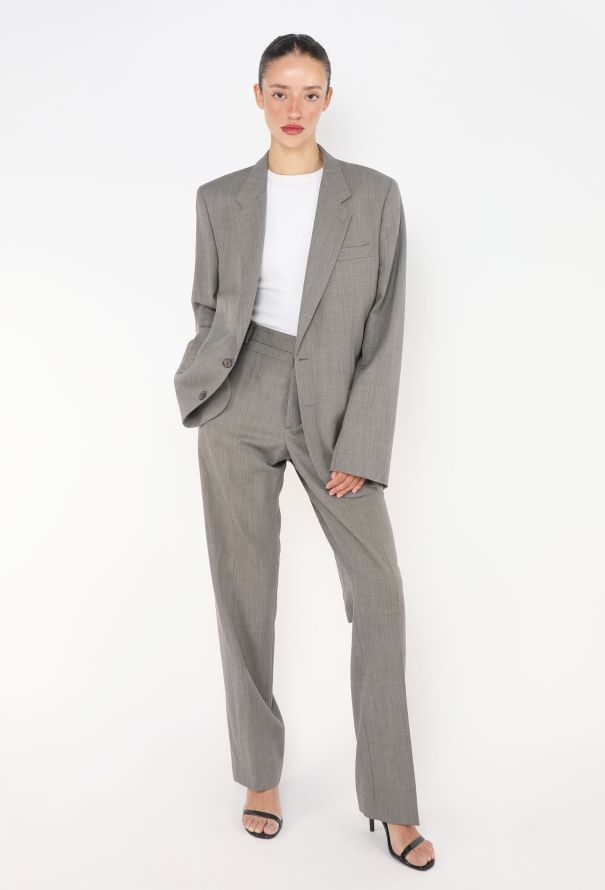 Maison Margiela 2008 Tailored Chevron Suit - 1
