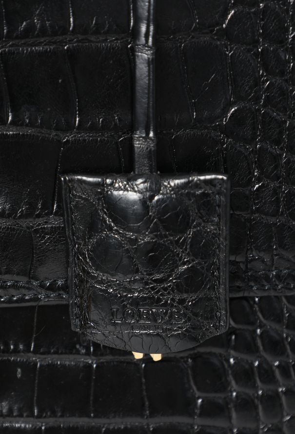 Loewe Vintage Limited Edition Porosus Paloma Bag - 13