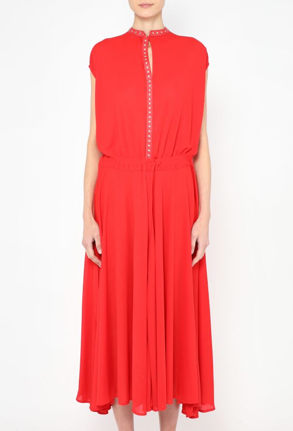 Céline Pre-Fall 2017 Studded Jersey Dress - 3