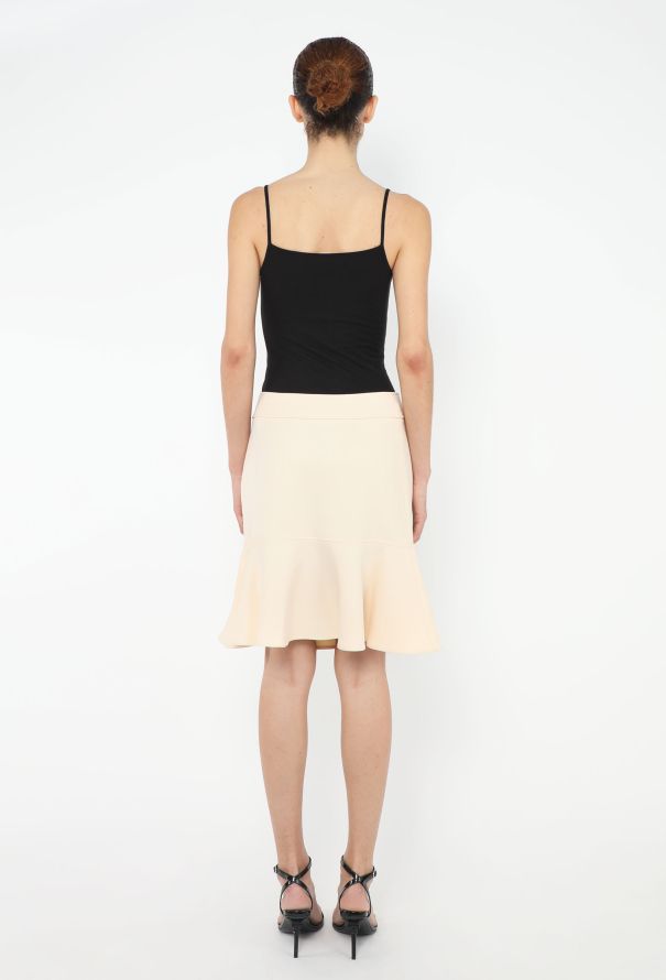 Balenciaga Early 2000s Twill Fluted Skirt - 4