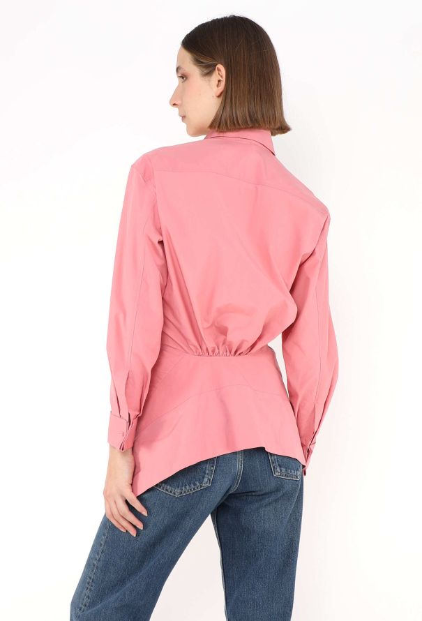 Alaïa 2003 Fluted Cotton Shirt - 2 Alaïa 2003 Fluted Cotton Shirt - 2
