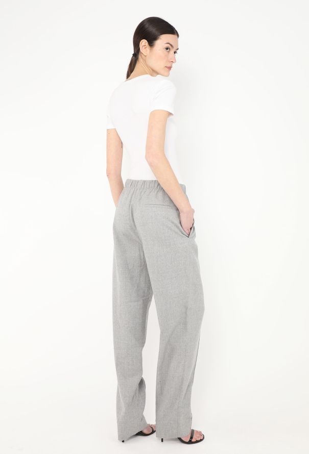 Céline Resort 2017 Felted Tapered Trousers - 5