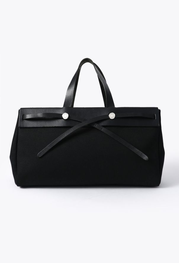 Hermès Toile Vache Hunter Herbag MM - 1