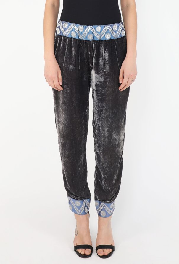 Voyage Velvet Trousers, 1990s - 3
