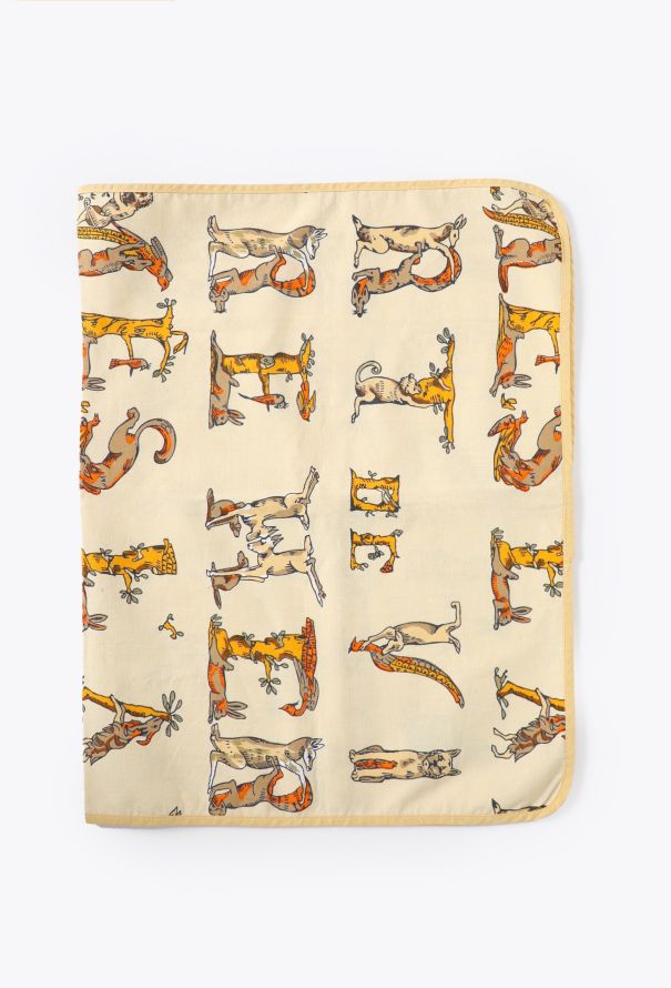 Hermès Vintage Printed Cotton Table Mat - 2