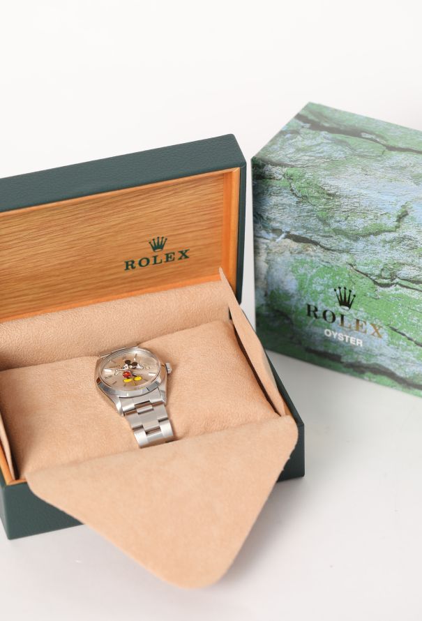 Rolex '70s Steel Mickey Mouse Oyster Prepetual Date Watch - 2