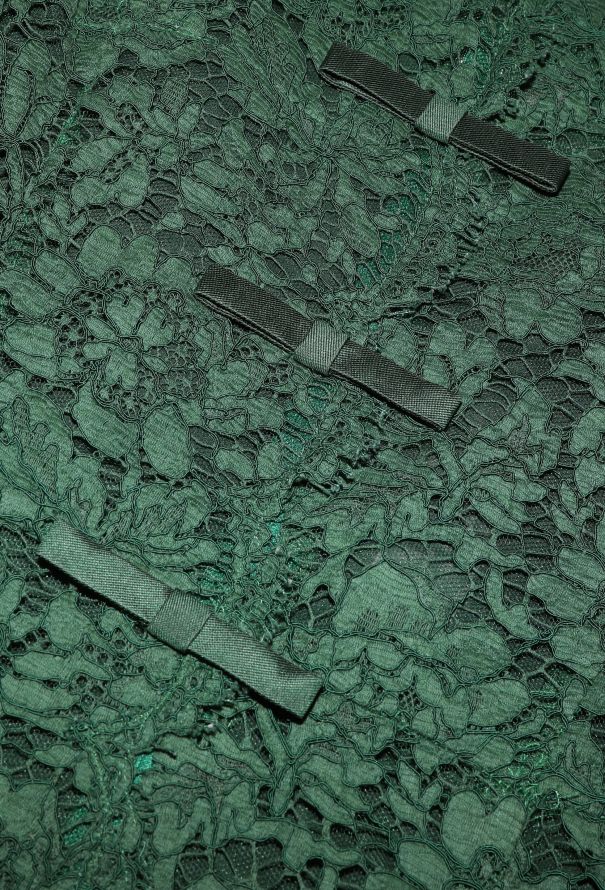 Valentino Guipure Floral Lace Dress - 6