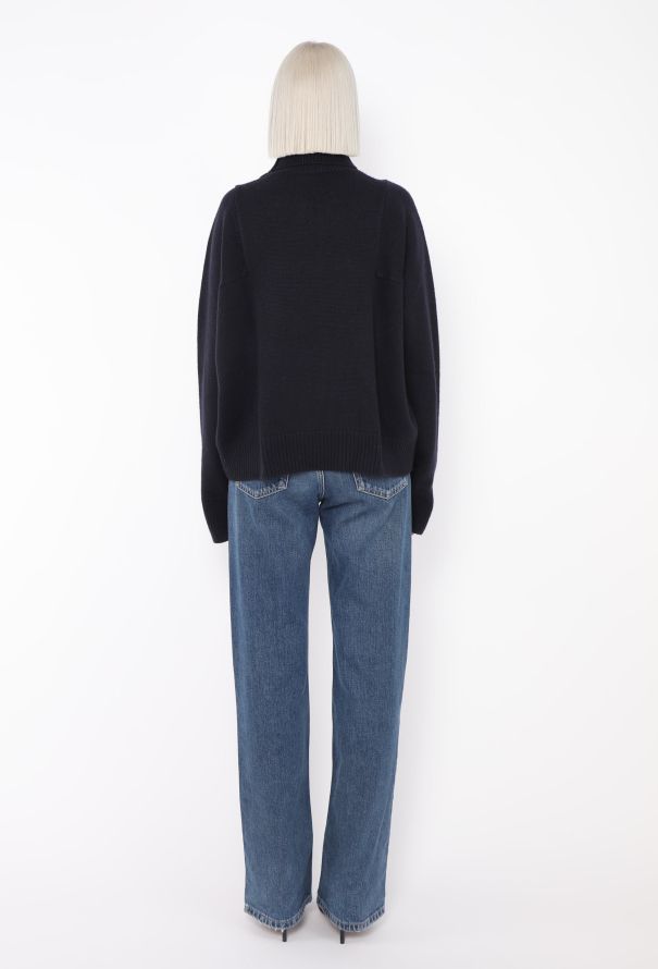 Céline Cashmere Turtleneck Sweater - 4