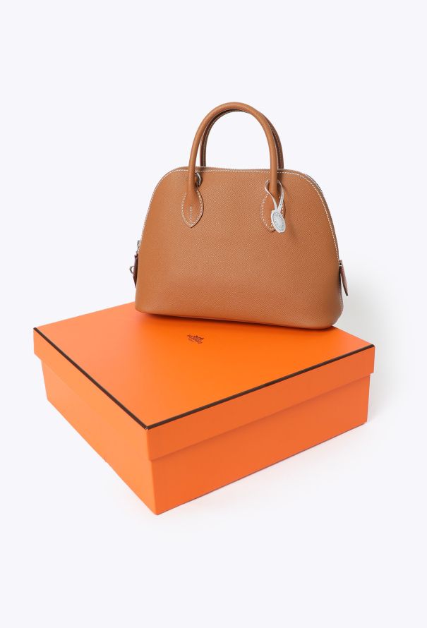 Hermès Gold Epsom Bolide 1923 - 25 Strap Bag - 4