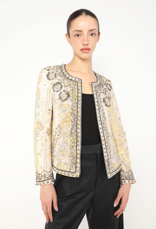 Isabel Marant S/S 2013 Hand-Embroidered 'Johnson' Jacket - 1