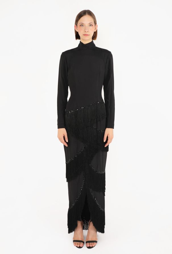 Bob Mackie Fringe Gown, F/W 1989 - 1