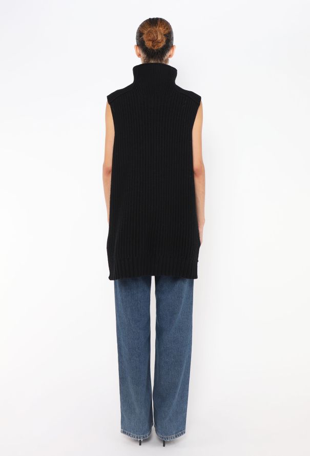 Céline F/W 2010 Ribbed Tunic Sweater - 4