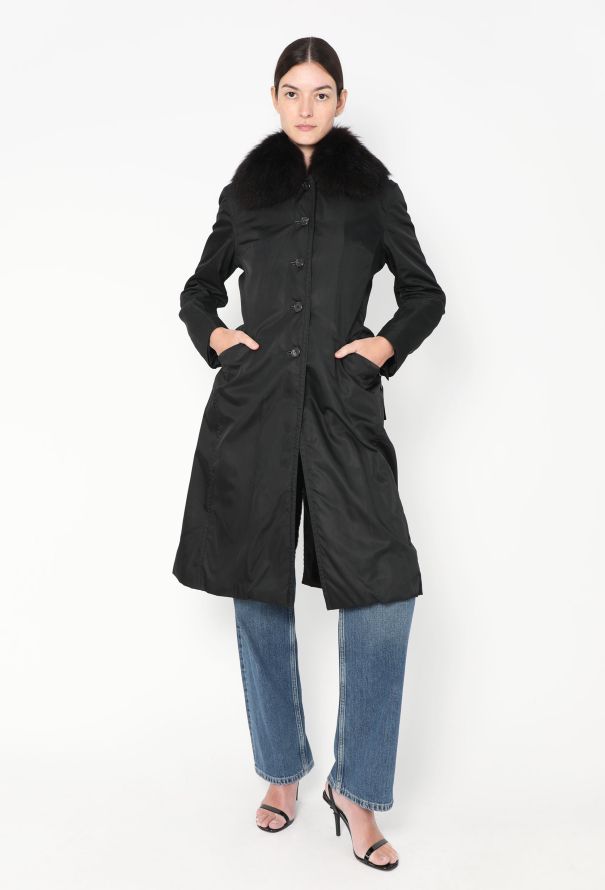 スーパーセール 半額 | Parka Nylon Lined Fur Rabbit 90s Authentic ReSee | Vintage & ジャケット・アウター