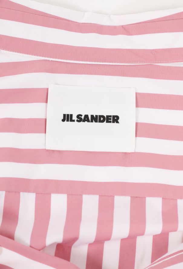 Jil Sander Striped Poplin Shirt - 5