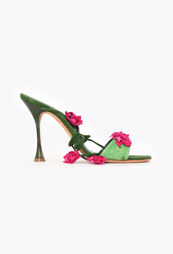Manolo Blahnik 2017 Nappa Xacactus Sandals - 1