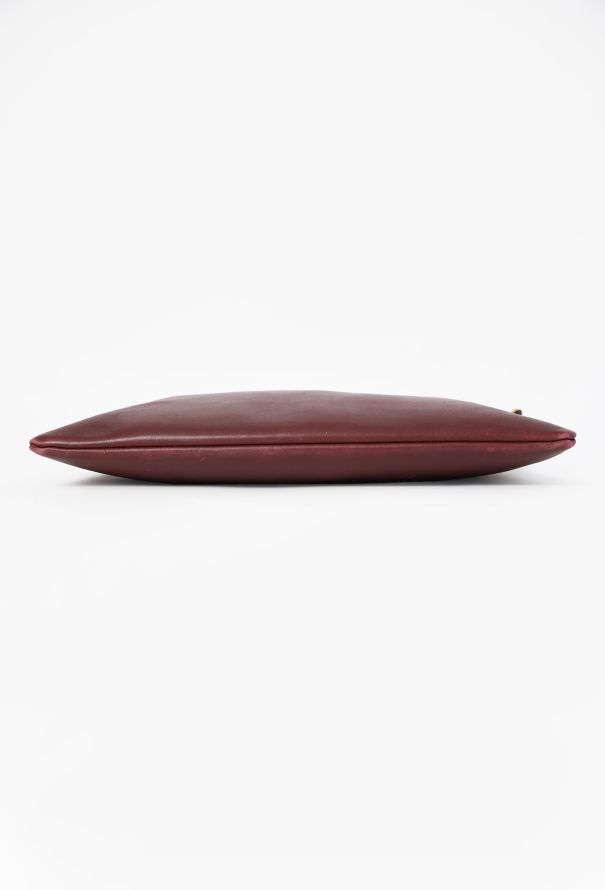 Céline Burgundy Tote Shoulder Bag - 6