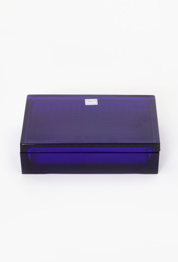 Dior Vintage Textured Crystal Box - 3