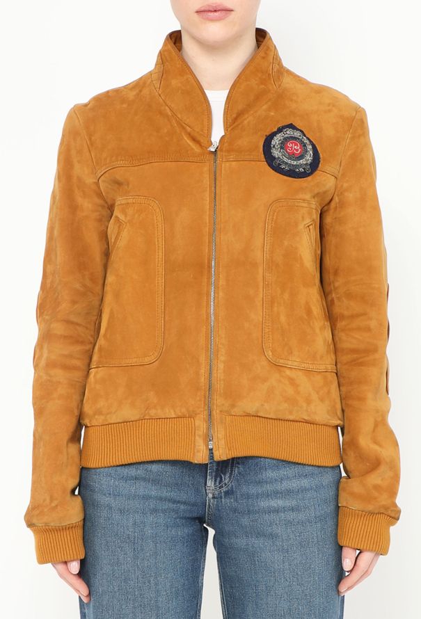 Balenciaga S/S 2006  Suede Bomber Jacket - 4 Balenciaga S/S 2006  Suede Bomber Jacket - 4