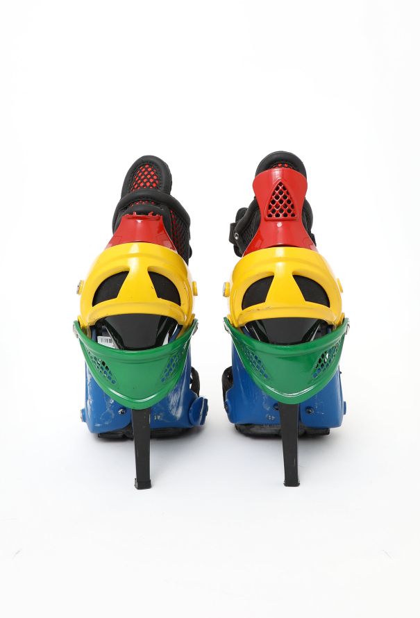 Colorblock Lego Heels Authentic Vintage ReSee