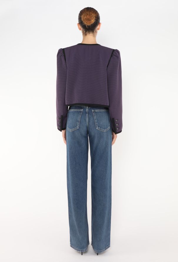 Saint Laurent Late '70s Russian Cropped Jacket - 5