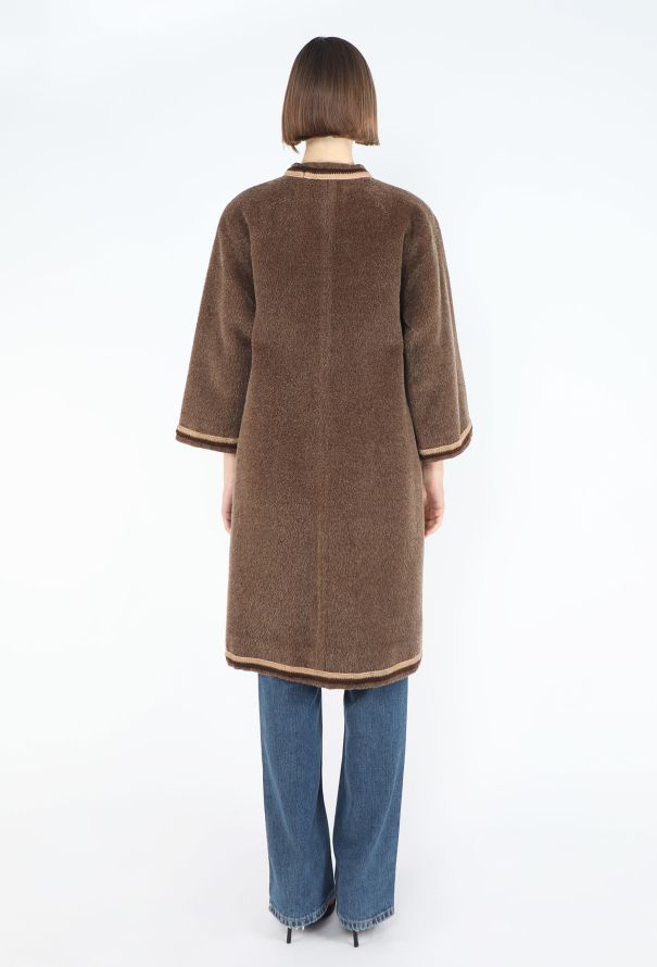 Saint Laurent RARE Fall 1977 Berbère Toggle Coat - 6