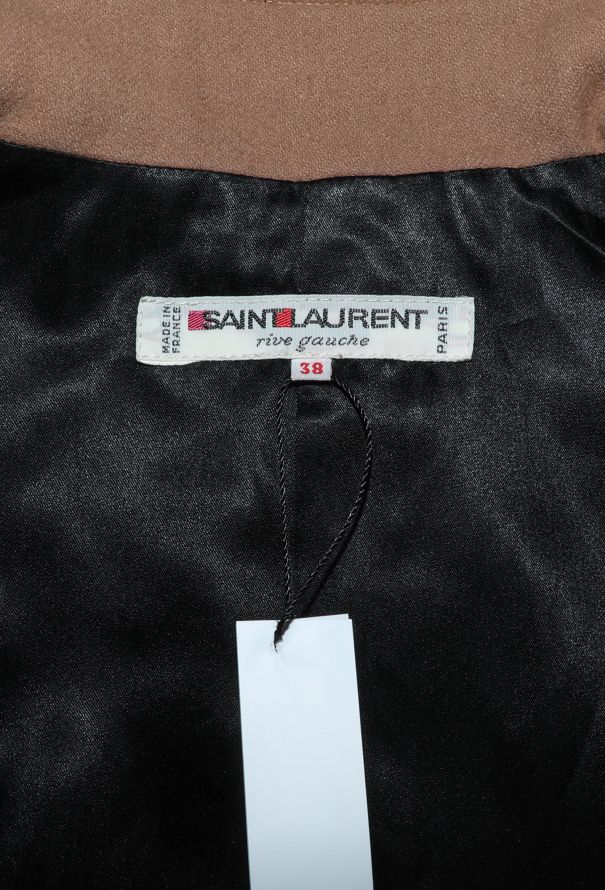 Saint Laurent Collector F/W 1982 Braided Toggle Jacket - 6
