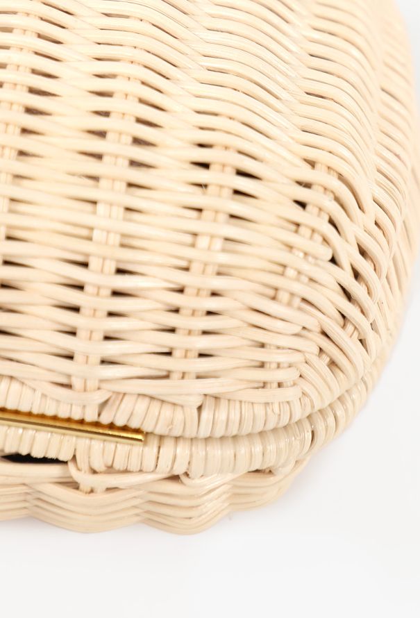 Bottega Veneta Knot Chain Rattan Crossbody Bag, 2024 - 11