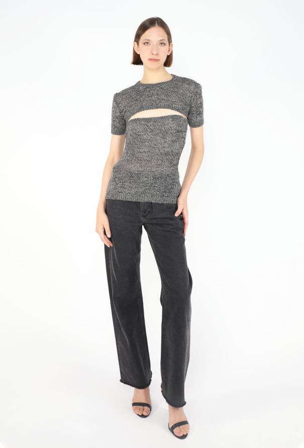 Dolce & Gabbana 2-piece Alpaca Knit Top, 1990s - 2
