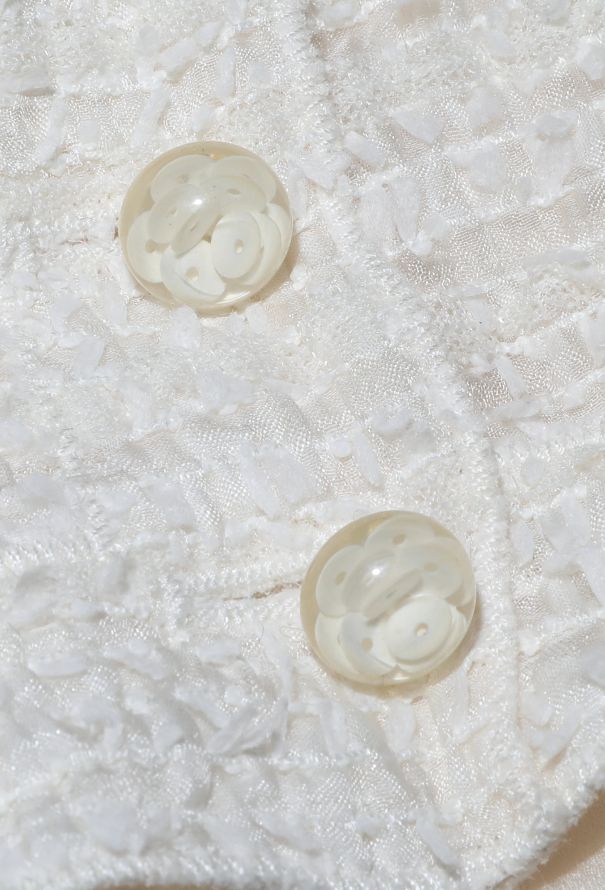 Chanel 2006 Tiered Tweed Drawstring Jacket - 7