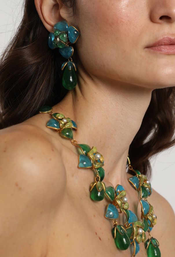 Chanel EXQUISITE 1993 Couture Castellane Jewel Set - 1