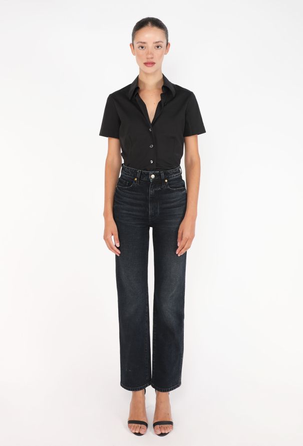 Khaite Abigail Straight Leg Jeans, 2024 - 1