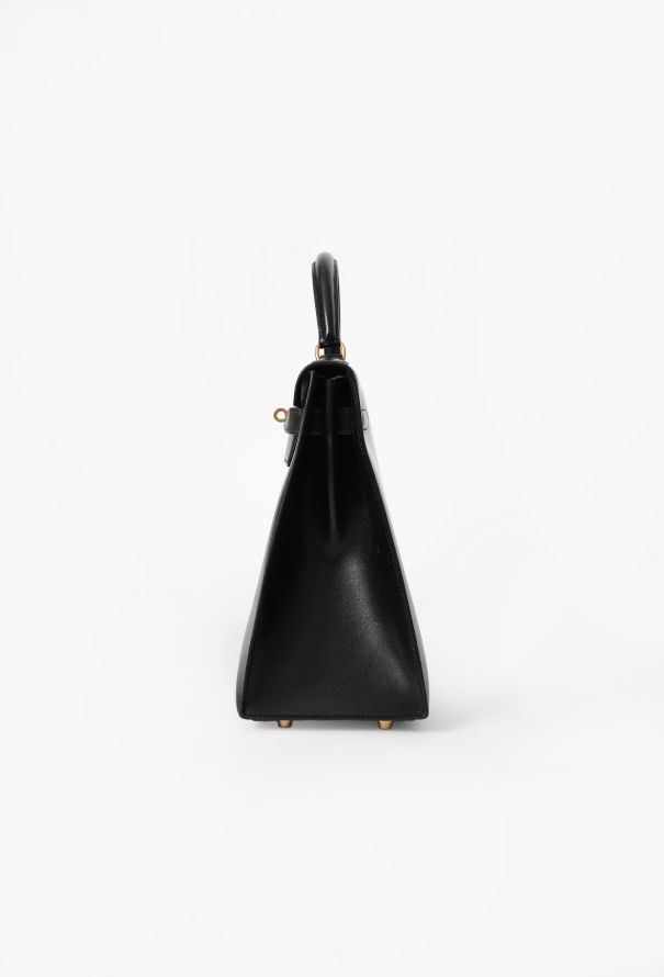 Hermès Vintage Black Box Kelly Sellier 32, 1971 - 7