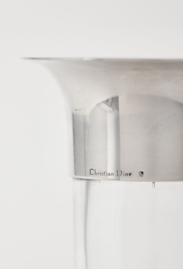 Dior 1960s Fluted Glass Decanter - 4 Dior 1960s Fluted Glass Decanter - 4