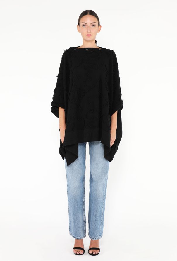 Dior Embroidered Asymmetrical Poncho, 2020 - 1