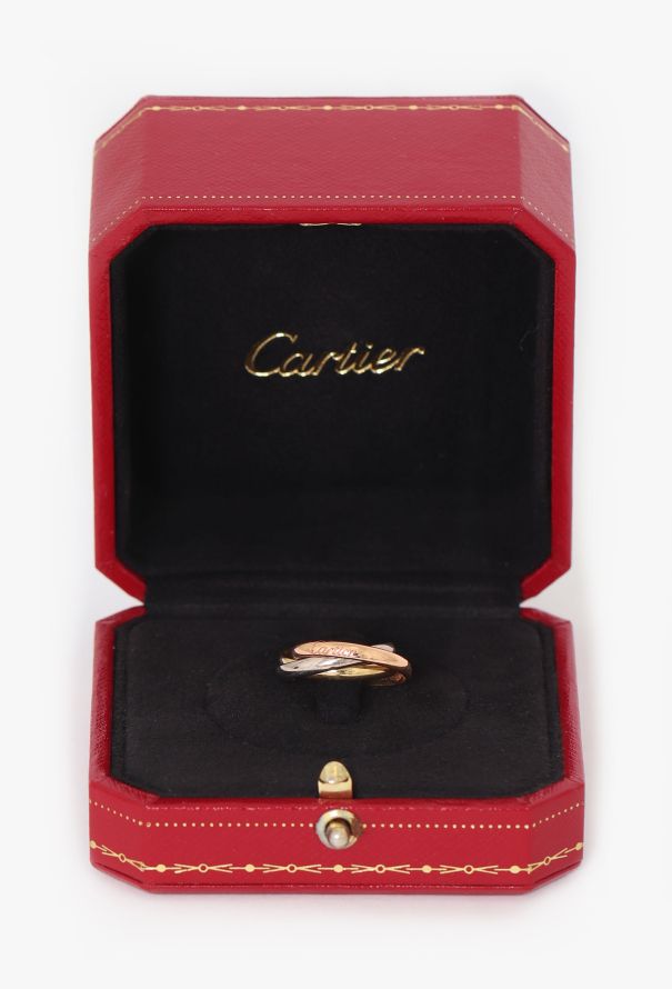 Cartier 18k Gold Trinity Ring - 2