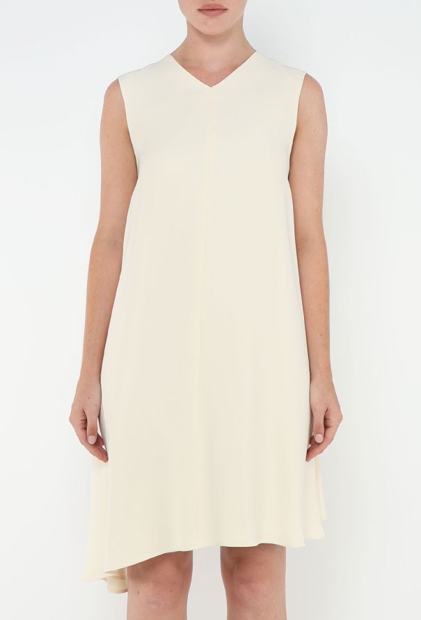 Céline Asymmetrical Silk Wrap Dress - 3 Céline Asymmetrical Silk Wrap Dress - 3
