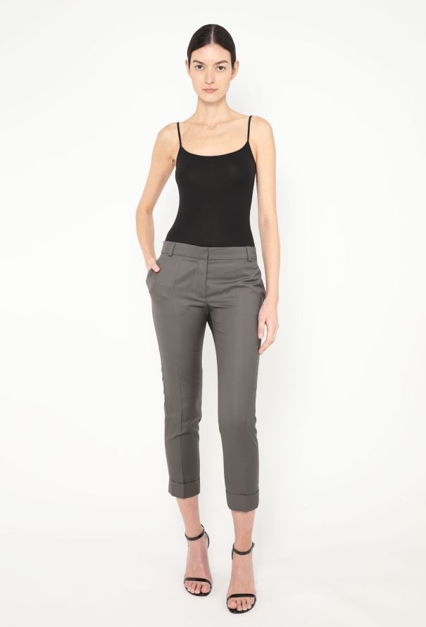 Chloé 2006 Cropped Chevron Trousers - 3 Chloé 2006 Cropped Chevron Trousers - 3