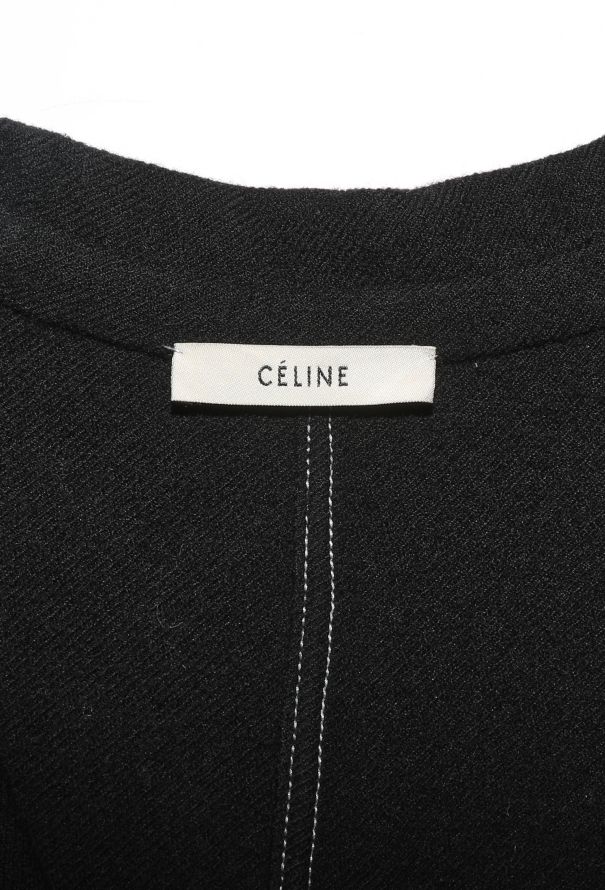 Céline Resort 2016 Contrast Stitch Coat - 7