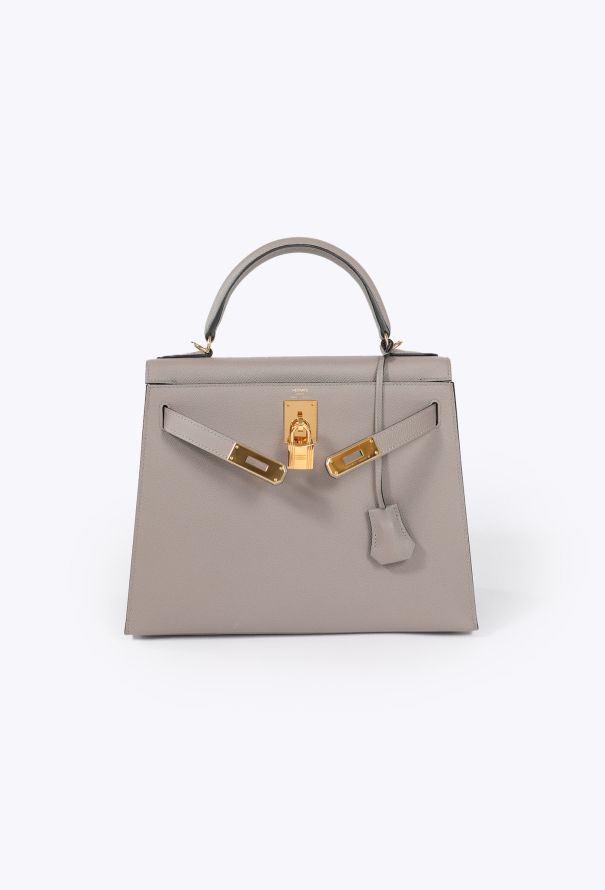Hermès Gris Asphalte Epsom Kelly Sellier 28 - 13