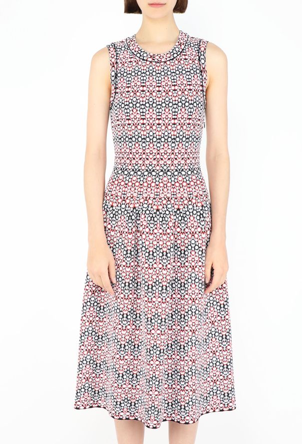 Alaïa Iridescent Jacquard Skater Dress - 2